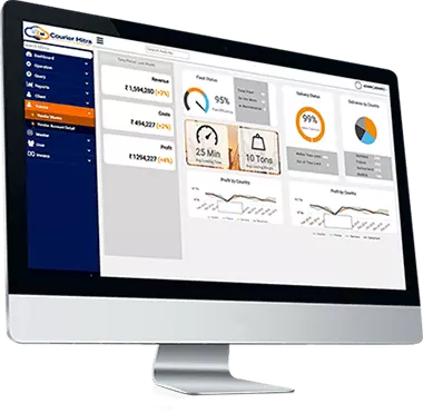 Advanced online courier management software solution