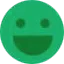 Green color emoji