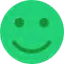 green color smile emoji